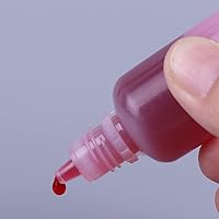 Vista 7 de Othmro Botellas cuentagotas de plástico de ojo de laboratorio de polietileno de 0.5 onzas, 50 piezas, gotero líquido exprimible de 0.0 fl oz, boca