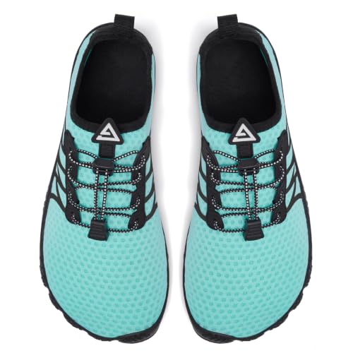 Image of Racqua Water Shoes Quick-Dry Swim Shoes Breathable Lightweight Beach Shoes Pool Barefoot Aqua for Women Men