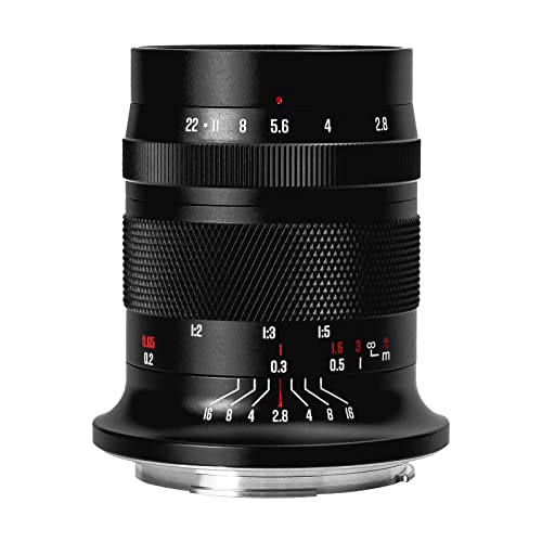 Meike 60mm f2.8 RF-Mount Fixed Manual Focus Lenses Large Aperture APS-C Macro Lens Compatible with Canon EOS-R EOS-RP R5 R5C R6 R7 R10 Mirrorless Camera