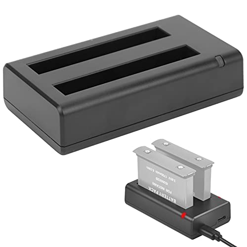 Carregador de Bateria de Câmera de Ação Carregador de Bateria de Substituição de Câmera de Ação de 2