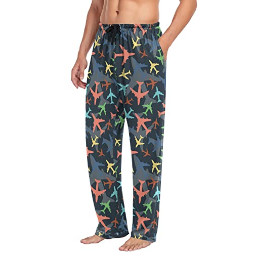 Aslsiy Men's Pajama Bottoms Soft Mens Pajama Pants PJ Lounge Pants3