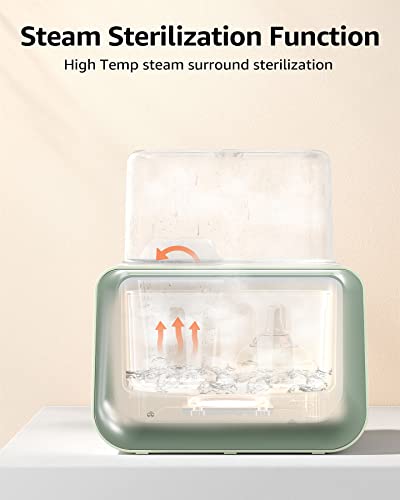 image for Baby Bottle Warmer, Grownsy 8-in-1 Fast Milk Warmer with Timer Breastm