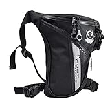 Ajustable: la correa se puede estirar a voluntad, rango disponible: Tamaño: L * W * H: 23 * 6 * 32 cm (9.06 * 2.36 * 12.60in), longitud de la correa de la cintura: 90 cm (35.43in), longitud de la correa de la pierna: 50 cm (19.69in)