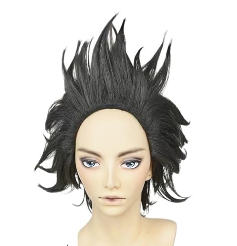 nine-tailed fox Luke Cosplay Wig made for Black Clover Yami Sukehiro
