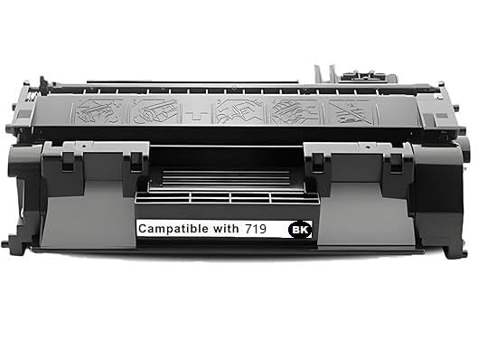 719 High Yield Toner Cartridge Is Compatible with Canon i-SENSYS LBP6300dn, i-SENSYS LBP6650dn, i-SENSYS MF5840dn, i-SENSYS MF5880dn, i-SENSYS MF5980dw, i-SENSYS MF5940dn (719 Black)