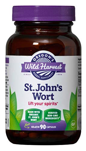 Oregon s Wild Harvest St John s Wort Supplement, 90 Count