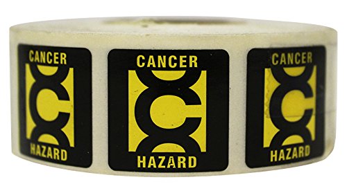 LB132323 Label, PK500, 1" Height, 2.5" Length, 1" Width, Large/2.5 x 1 (Pack of 3)