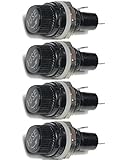 CESS AGC 5x20mm Fuse Holder 10A/15A Panel/Chassis Mount Screw-Off Type (jcx) (4 Pack)