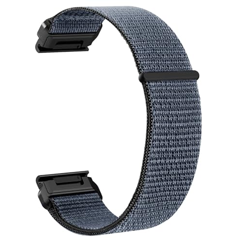 Bracelet en nylon 22 26mm pour montre Garmin Fenix 7 6X 5