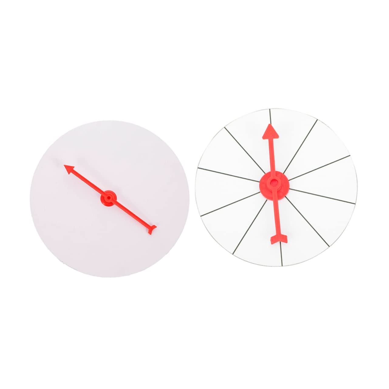 SUPVOX 2pcs Mini Roulette for Games DIY Wheel Set Prize Spinning Wheel for Prizes