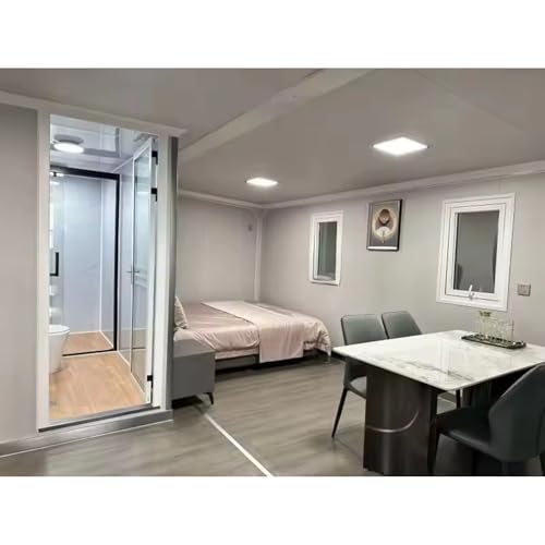 Luxury Expandable Container House Prefabricated Foldable Cabin Modular House 20 40ft Prefab Tiny Home 1 2 3 Bedroom Portable Mobile Folding Tiny House for Adults Extendable Boxable House to Live in - Image 5