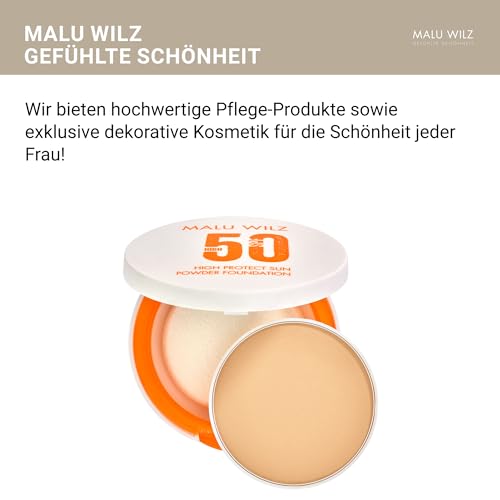 Sonnenschutz-Puder Malu Wilz High Protect Sun Powder Foundation SPF 50