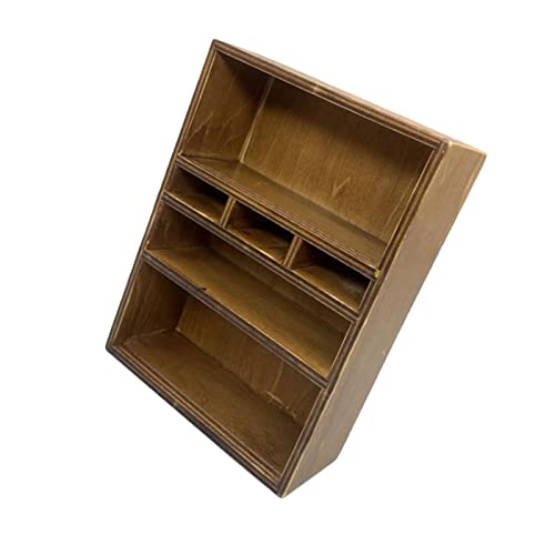 AMLESO Dollhouse Cabinet Miniature Closet Cupboard Model Mini Furniture Decor Model for Decoration ,