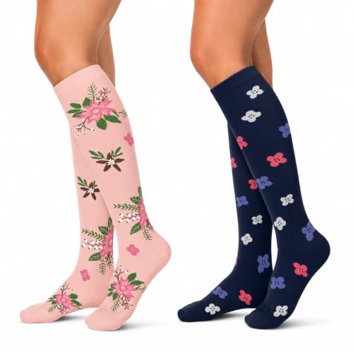 Image of Graduated Medical Compression Socks for Women&Men 20-30mmhg Knee High Sock