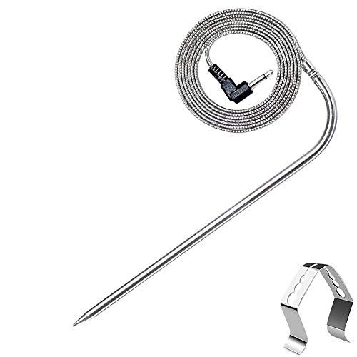 YTF Replacement High-Temperature BBQ Waterproof Meat Probe for Pellet Grills, Pellet Smokers