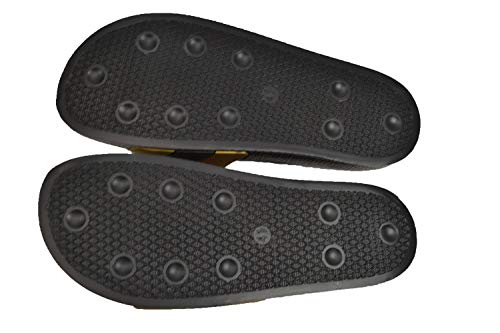 Henny Stripe Slides Black Gold Slip On Men's Sandals (5)4