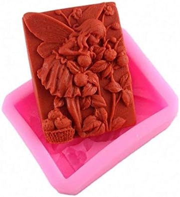Miniatura 4 de Molde de silicona para elfos, elige el hada de la fruta, molde de jabón de silicona, moldes de velas angulares, moldes de jabón hechos a mano,