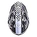 Oneal Sierra II Helmet Torment Black/White XL (61/62cm) Casco, Adultos Unisex