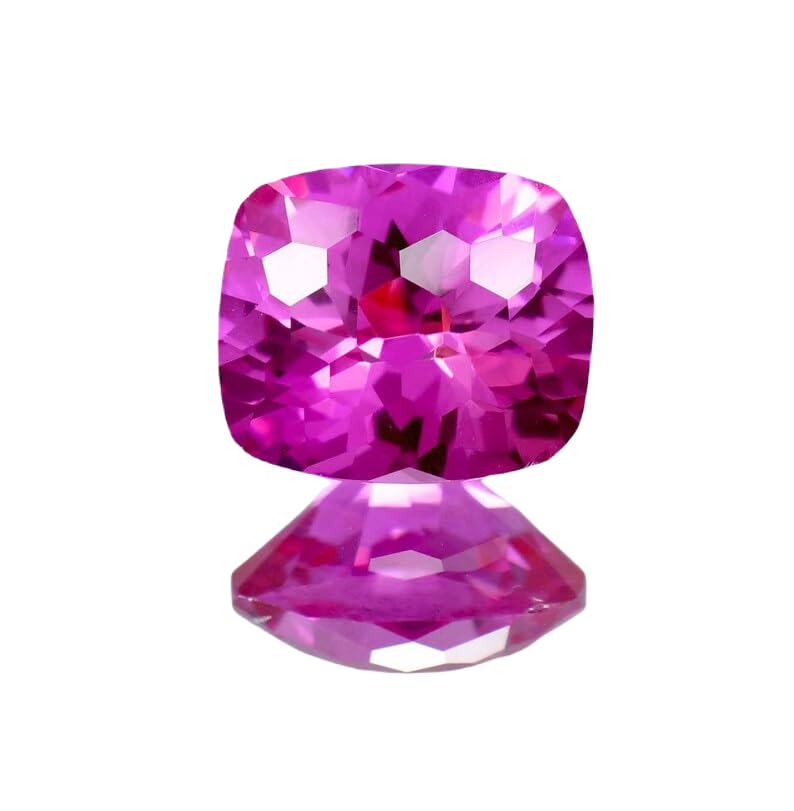 Saphir rose naturel de 15x13 mm en forme de coussin pour la création de bijoux GH_NAT_13009
