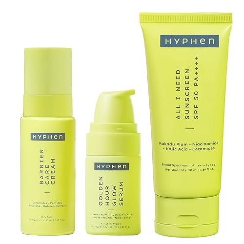 Hyphen Daily Face Care Regime for Combination & Oily Skin | 3 Ste...