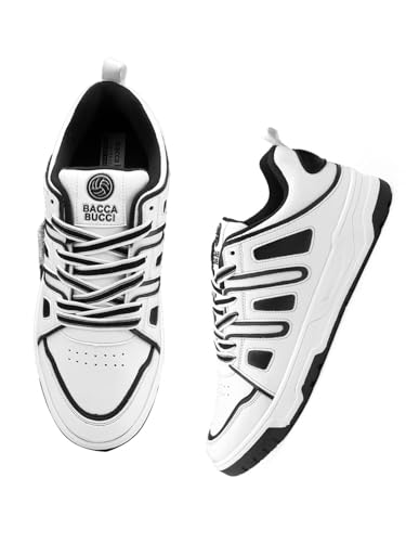 Image of Bacca Bucci Men Lace Up Low Top Trainers