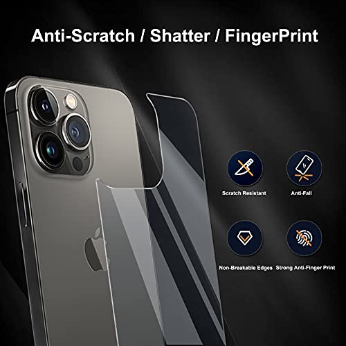 Siminsy Back Screen Protector for iPhone 13 Pro Max, 2 Pack Tempered Glass by Siminsy - Used condition - Image 3