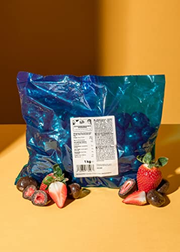 KoRo - Gevriesdroogde aardbeien met pure chocolade 1 kg - Image 3