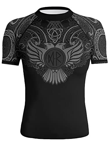 Camiseta de manga corta para mujer Raven Fightwear Nordic BJJ para tus sesiones diarias de Grappling