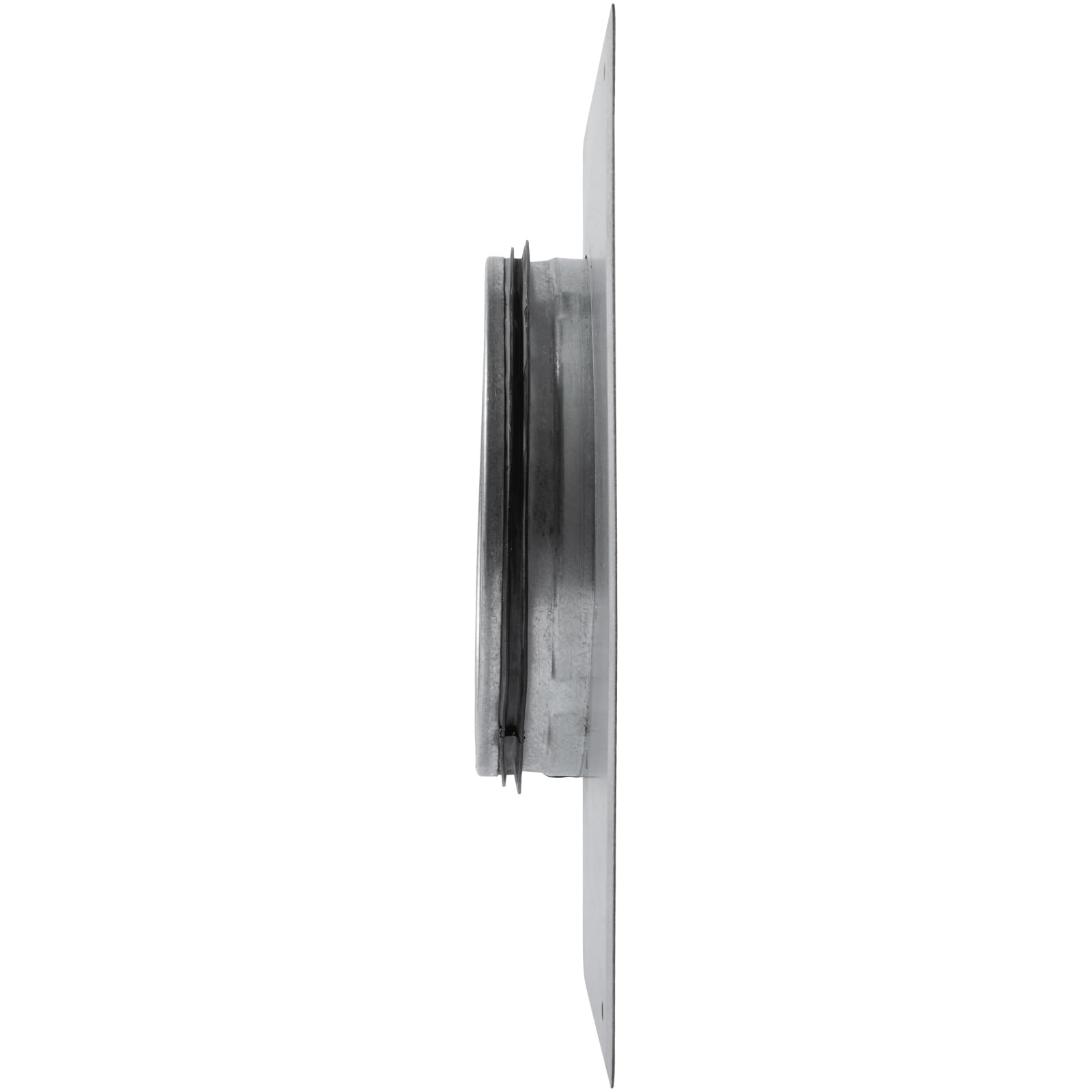 Repa Market Bride de connecteur de conduit – Conduit de 150 mm – Acier galvanisé – Bride de tuyau droite ou flexible pour systèmes de chauffage, de refroidissement, de ventilation d'air (15 cm)