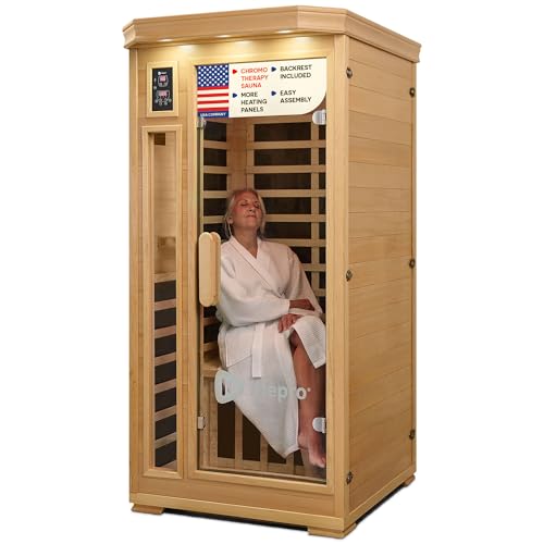 LifePro 1 Person Far Infrared Sauna for Home - Home