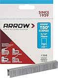 ARROW T50 Agrafes - Boîte d'agrafes 1 x 1250 (14 mm - 9/16 in)