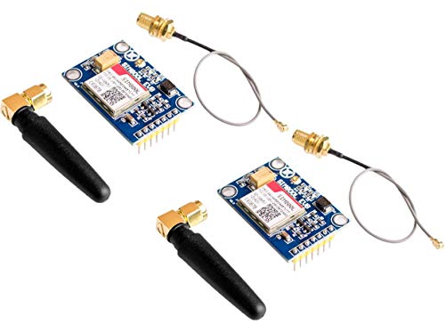 Ya en mundofriki.es: 2pcs SIM800L V2.0 5V Wireless gsm GPRS Module Quad-Band with Antenna Cable Cap