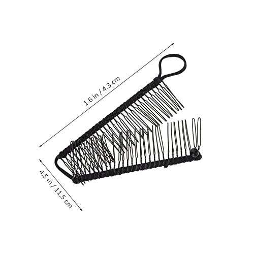 STAHAD 2 Unidades Ganchos De Banana Grampos De Cabelo De Banana Pentes Clássicos Prendedor De Rabo D