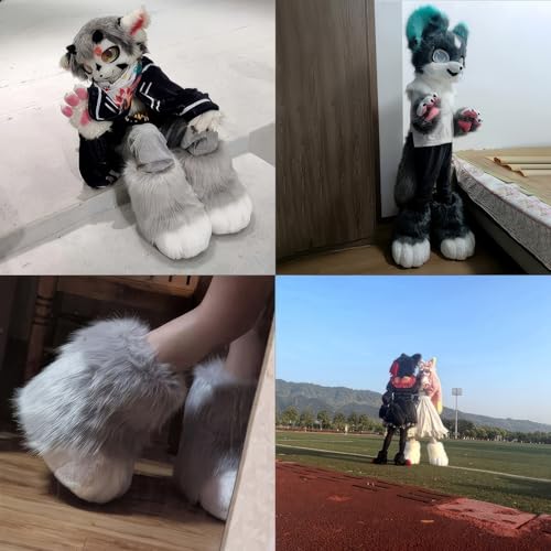 Fursuit fox paws parfaites pour animer les soirées Comic con - 2