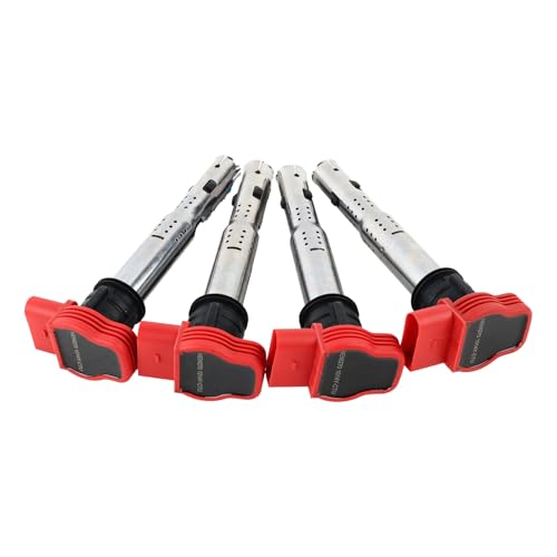 Bobines rouges pour VW Golf GTI MK6 2.0T lot de 4 pièces 06E905115A
