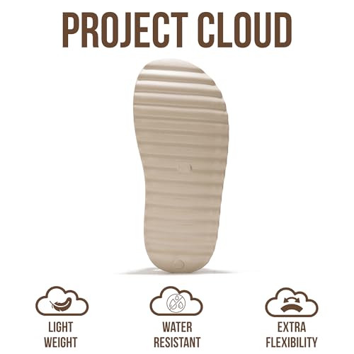 Image of Project Cloud Platform Sandals For Women 2026 - Ultra Soft Insole Slip Resistant Womens Sandals Vacation Outfits for Women - Women's Beach Shoes (Goldie)