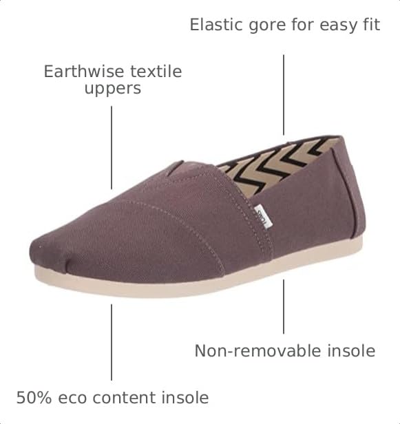 Image of TOMS Men's Alpargata Classic Slip-on Espadrille, Textile /Synthetic Upper