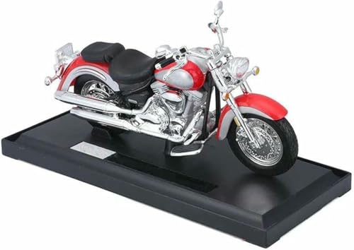 DEAVER Motocicleta aleación Escala 1:18 para Modelo Fundido presión Juguete Regalo para Yamaha Road Star 2021