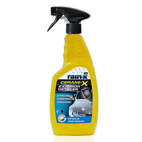 Rain-x  Cerami-X™ Detailer Premium Traitement Céramique Voiture, Revêtement De Pulvérisation Polish Voiture -750ml