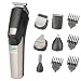 Beard Trimmer for Men Hair Clippers 6 in 1 Hair Trimmer Pro Haircut Kit Cordless USB Charging Rechargeable Waterproof Low Noise