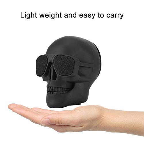 Ruiqas Bluetooth Speaker Skull Head Shaped Speaker Portable Mini Wireless Speaker Bluetooth Stereo Voice Box - Image 4