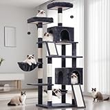 Gitelsnour rascador para Gatos de Interior, Gris Ahumado GCT032G