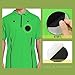 Pro Soccer Referee Shirt Jersey Kit Ref Costume for Men Womens Umpire Uniform Referee Wallet with Red & Yellow Card