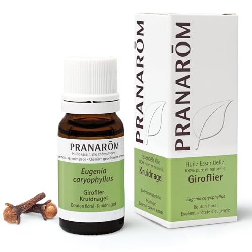 PRANAROM - Clavo de Olor - Aceite Esencial Quimiotipado - Confort Bucodental - 100% Puro y Natural - HECT - 10 ml