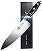 TUO Cuchillo de Cocinero 20cm Cuchillo Gyuto Cuchillo de Cocina Alemán de Acero Inoxidable con Caja de Regalo-Black Hawk Series