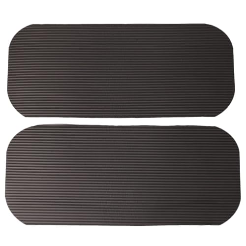 TKOWTB 2Pcs Pilates Workout Mat Thick Yoga Knee Pad Cushion Extra Support for Knees Wrists Elbows