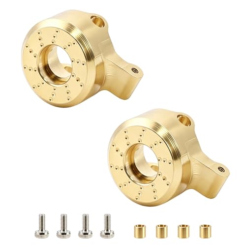 Pièces RC Axial SCX30 1/30 lestage laiton fusées de direction avant contre la perte d'adhérence