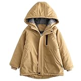 Plusieurs choix : la veste parka pour garçon peut être un cadeau idéal pour la famille et les amis, en particulier les filles, les petites-filles et les nièces. Veste coupe-vent à capuche pour garçons, tout-petits et adolescents avec doublure en polaire adaptée pour les loisirs, le sport, l'extérieur, les festivals, la rue, les frères et sœurs, les fêtes, les anniversaires, le quotidien. Les vestes d'hiver pour garçons sont parfaites pour être superposées par temps froid, se marient bien avec un pull ou des collants pour garder vos enfants au chaud pendant l'hiver
