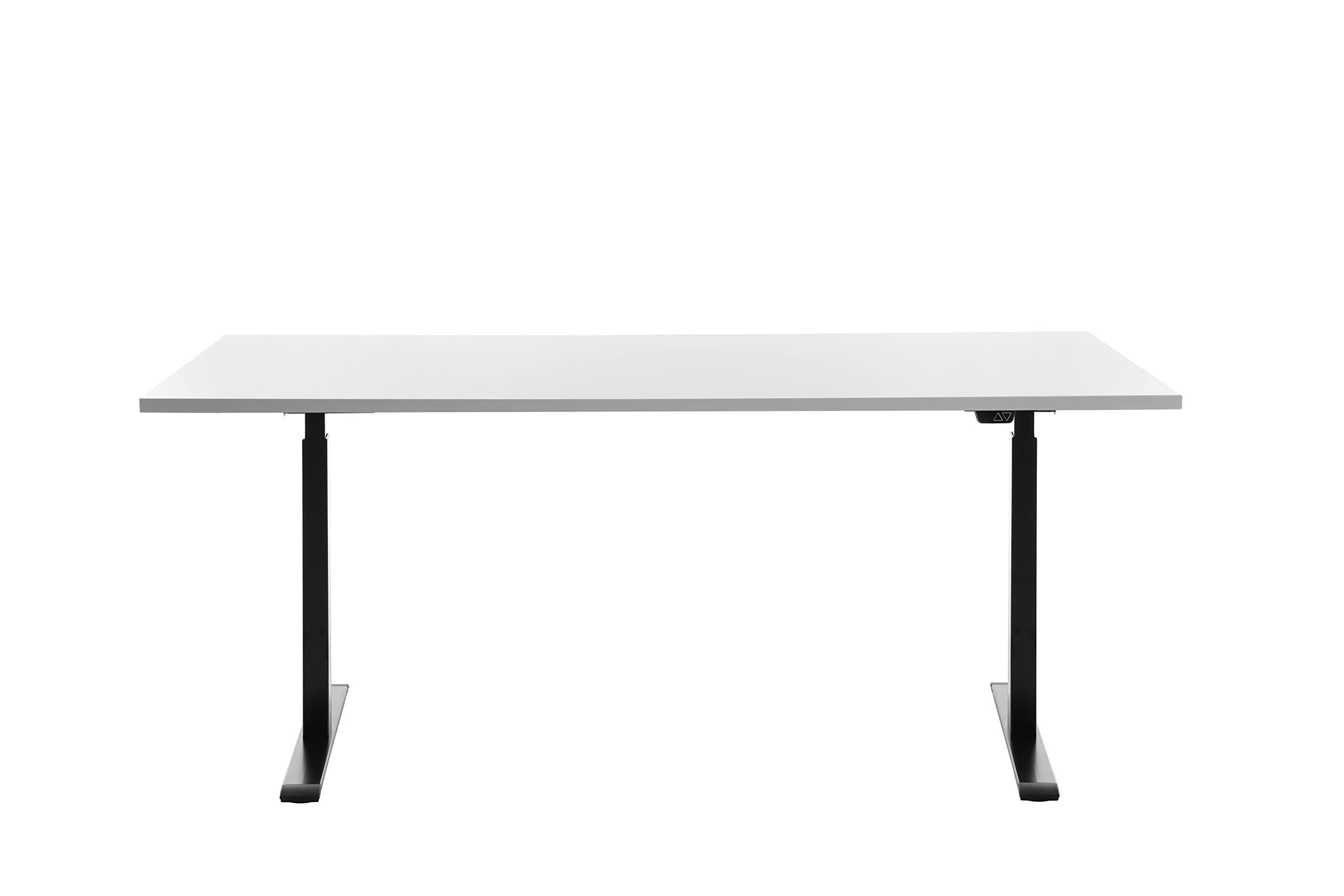 Topstar | Scrivania | regolabile in altezza elettrica | diritta | larghezza 1800 x 800 mm | bianco/nero