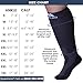 Medical Compression Socks 20-30mmHg for Women and Men Knee High - Opaque Compression Knee High for Varicose Veins Circulation, Bariatric, Swelling, Lymphedema - Grey, Large - A601R